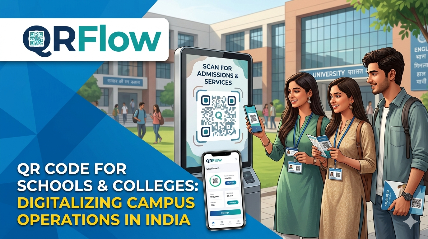 QR Code for Schools & Colleges: Digitalizing Campus Operations & Student Engagement in India